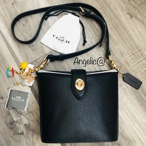 Coach ADDIE CROSSBODY and Rainbow Bag Charm
